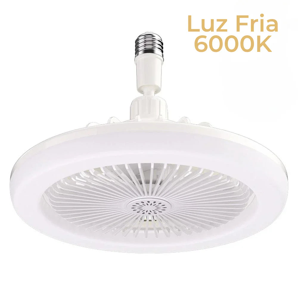 Ventilador de Techo LED con Luz y Control Remoto